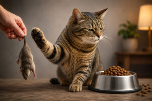 Il paradosso dell’alimentazione del gatto
